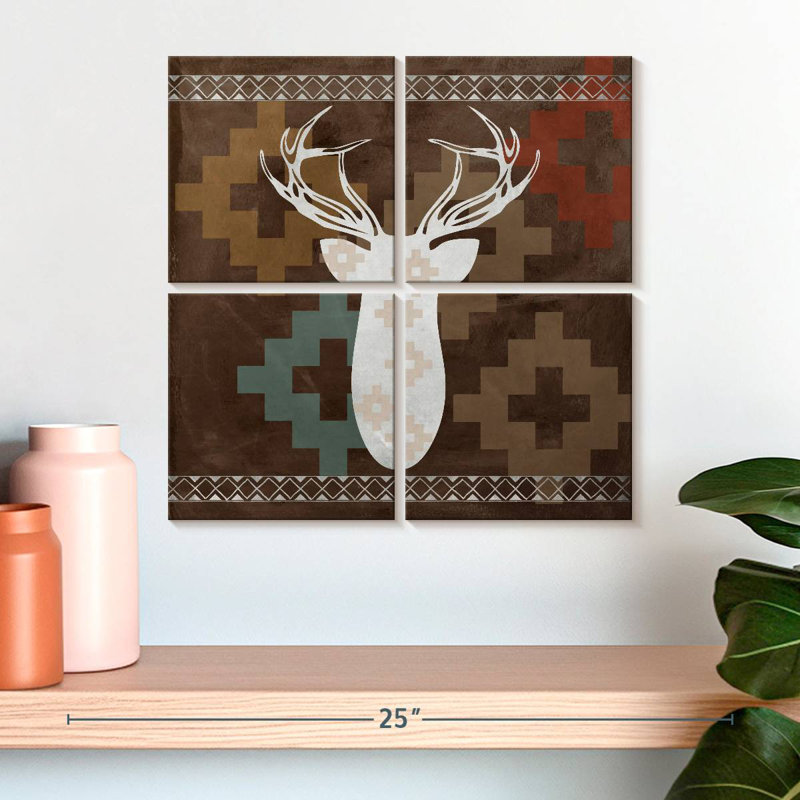 Brampt Deer Rack, 18" H x 18" W