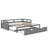 Twin Size Extending Daybed With Trundle-562126925