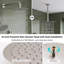 Système de douche double à 3 fonctions avec pluie, tête réglable et baguette manuelle (valve incluse)-113407297