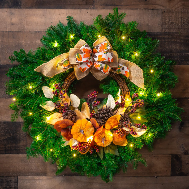 Pumpkin Spice Wreath