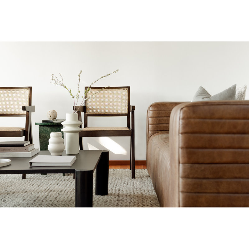 Arm Chair, Dark Brown