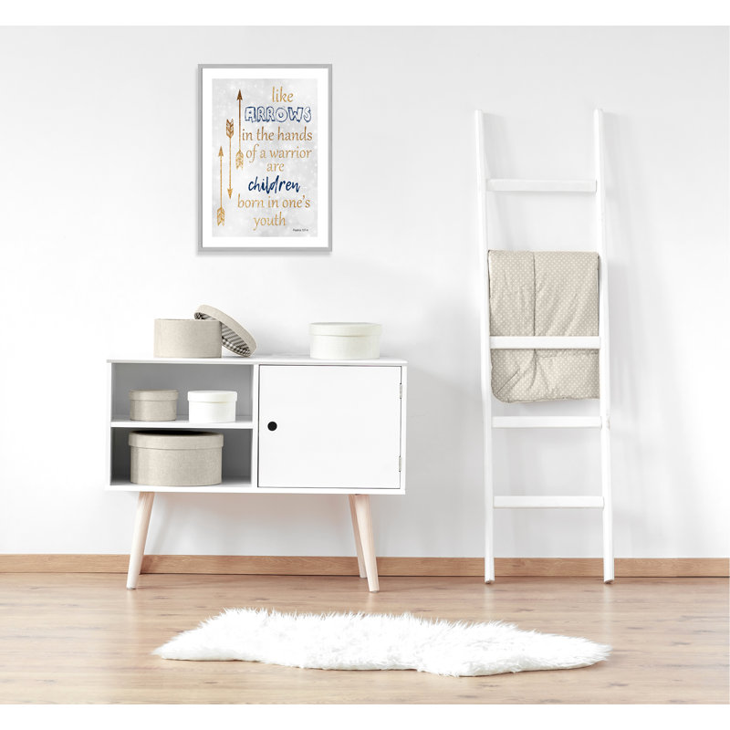 Impression sur papier pour enfants, H 34,5 po x l 24,5 po x P 1,18 po, Encadré de boîte argent