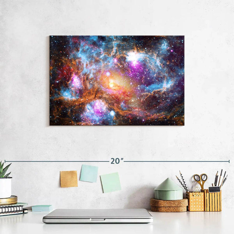 Oberle Cosmic Galaxies, 8" H x 12" W