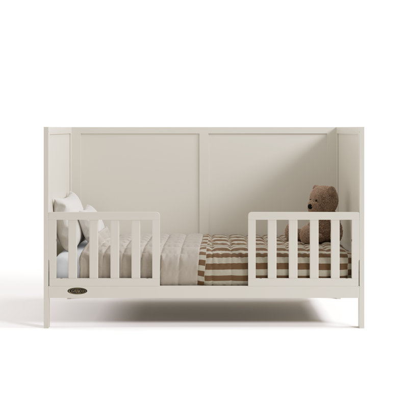 Lit de bébé convertible 3-en-1 Graco Theo, Frosted Oat