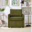 Fauteuil-lit en chenille convertible avec dossier réglable à 5 positions, poches latérales et panier de rangement, fauteuil-lit escamotable-1571845552