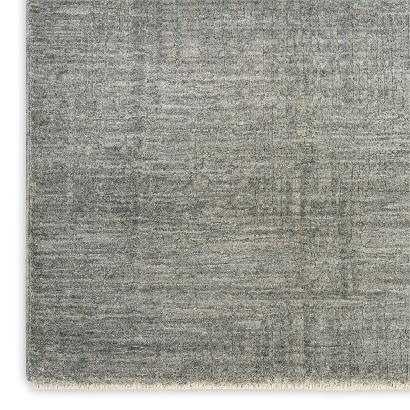 Madison Square 5'3" x 7'6" Slate Modern Indoor Rug, Rectangle 5'3" x 7'6", Slate