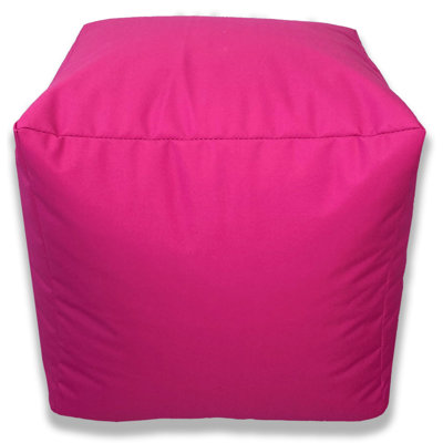 40cm Wide Square Pouffe Ottoman