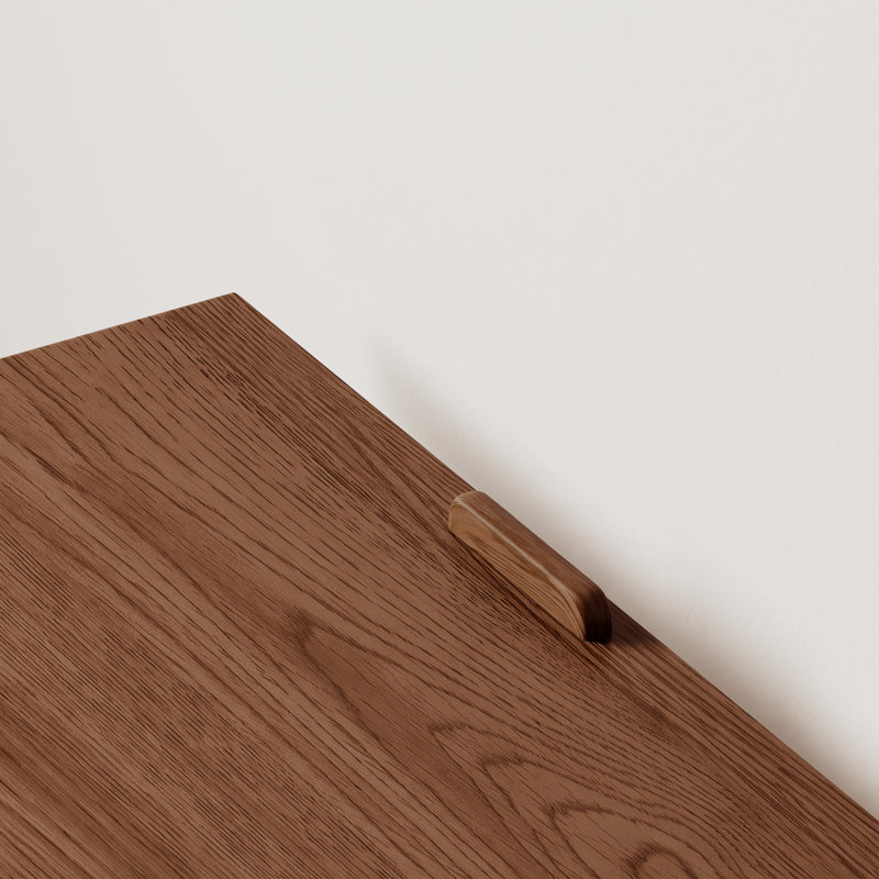 Table de bout Annandale C, Brun