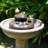 Birdbath Fountain with Lights