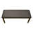 Brown Fabric Upholstered 44" Rectangular Bench With Stable Solid Wood Frame For Various Home Rooms 44.5 In. Upholstery And Dining, Kitchen, Entryway Spaces