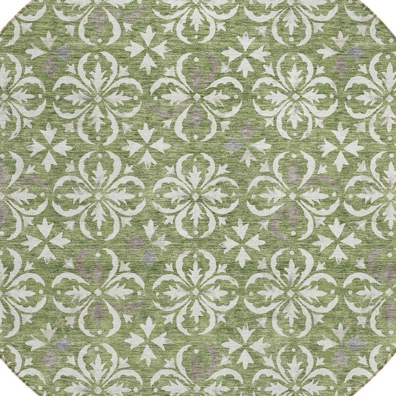 Tapis rond 8 pi