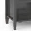 Warm Shaker - Table de chevet - Noir