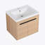Ensemble de meuble-lavabo en résine Oak