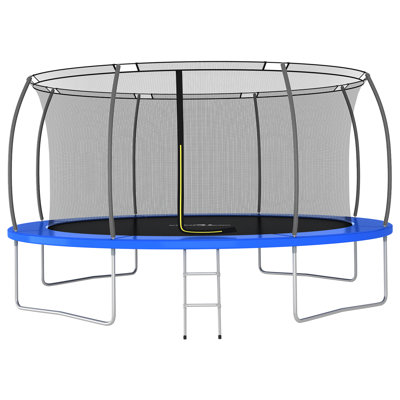 Clarine 460cm D Round Backyard Above Ground Trampoline