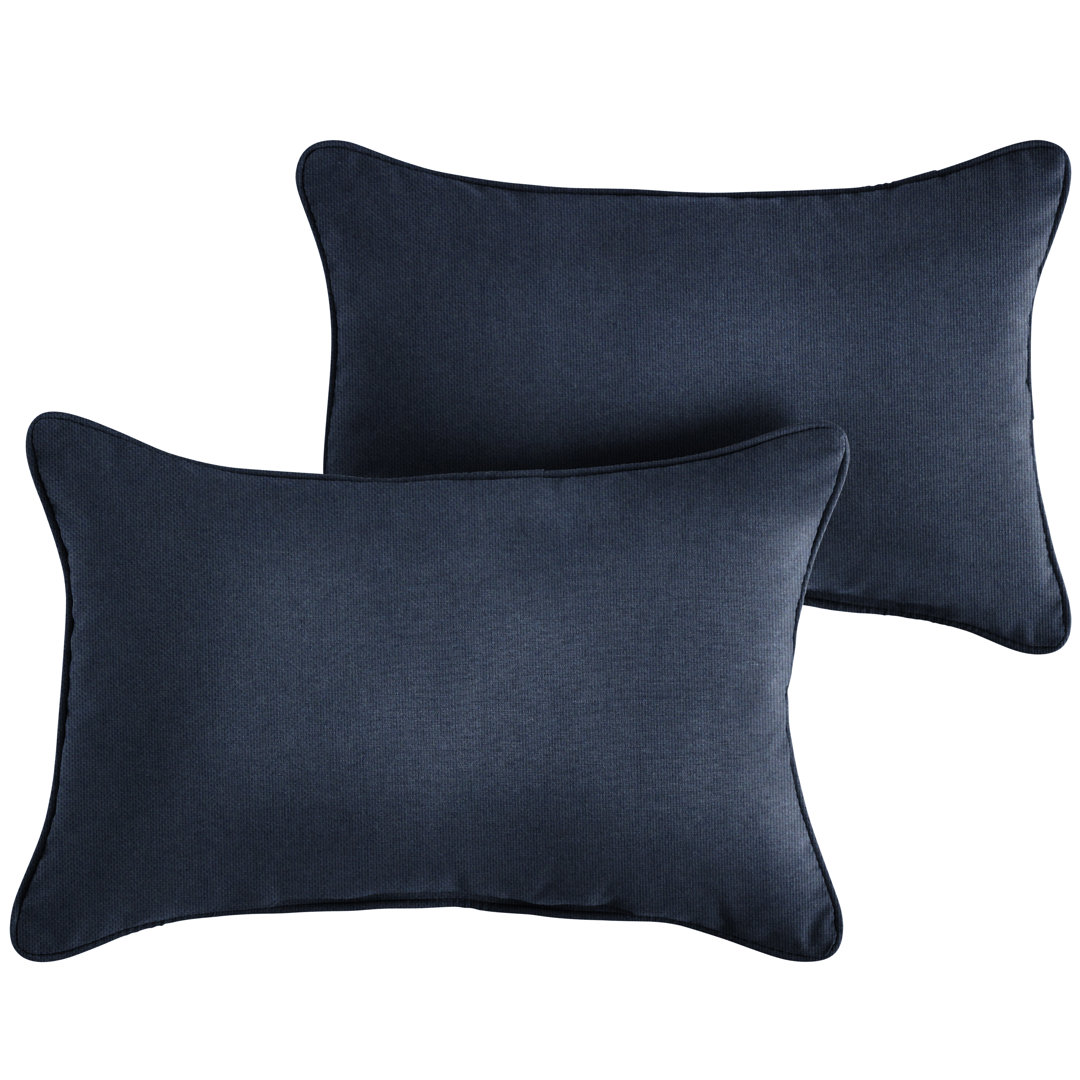 Outdoor Rectangular Pillow Cover & Insert (Set of 2) Mozaic Company 