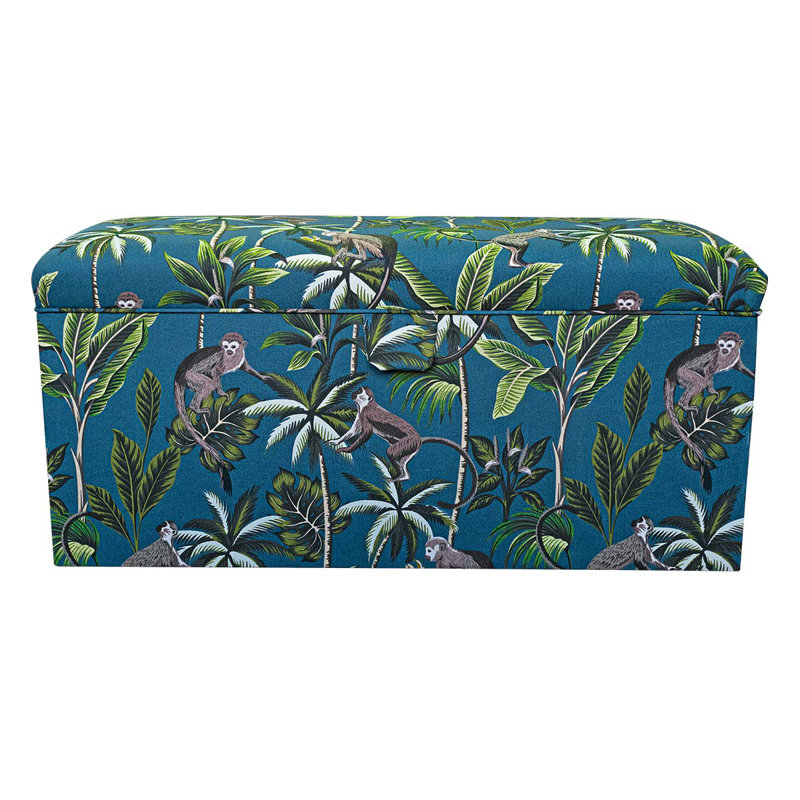 101.6cm Wide Rectangle Footstool Ottoman with Storage