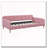 Twin Size Upholstered Daybed with 4 Support Legs-1675675899