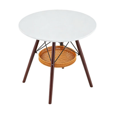 with Solid Wood Base Dining Table