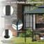 Pavillon de jardin 8 pi x 5 pi avec 2 tablettes et 7 crochets-107375146