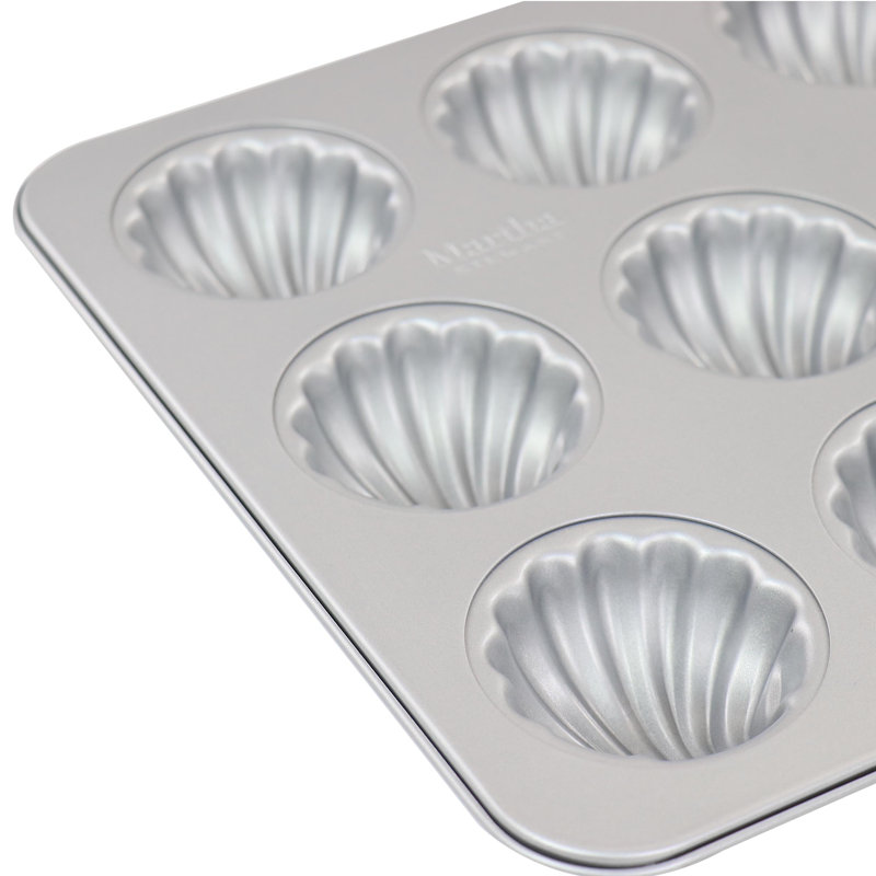 Martha Stewart 9-Cup Non-Stick Madeline Pan Mold