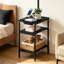 193cm Powder Coated Tray Table Floor Lamp-583664327