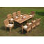 Ringold Outdoor 9 - Piece Teak Dining Set