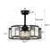Nancie 21.7'' Crystal Ceiling Fan with Remote Control