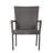 2Pcs Brown Stacking Chairs With Transitional Design, Curved , 35.25 High, Quick Setup Stackable Dining In Brown, Look, 25.25 Depth, Easy Use