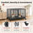 Danimir Metal Dog Crate