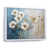 White Floater Framed