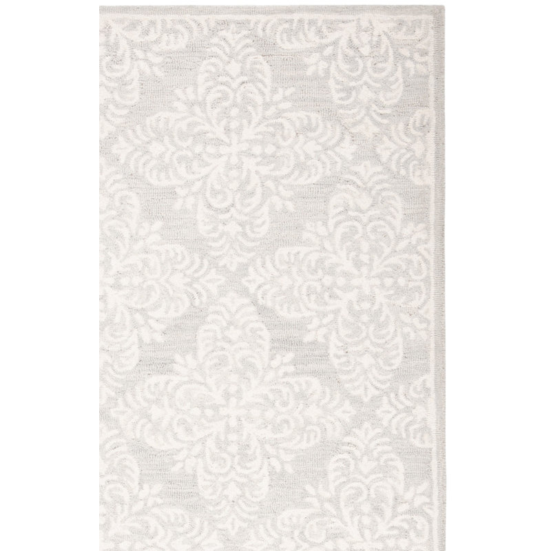 Tapis en laine touffeté à la main Roselyn, Rectangle 2 pi 6 po x 4 pi