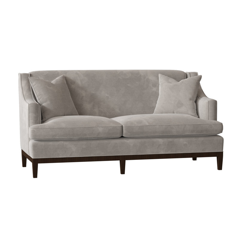 Cardiff Loveseat, Café, Grayson Navy
