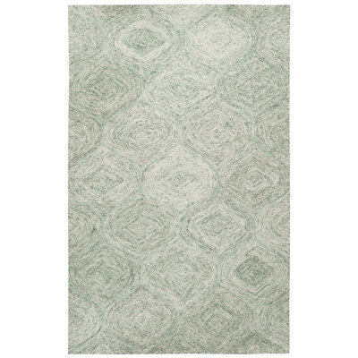 Gaige Wool Geometric Indoor Rug