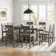 Helmsley - Person Extendable Pine Solid Wood Solid Wood Top Pedestal Dining Set