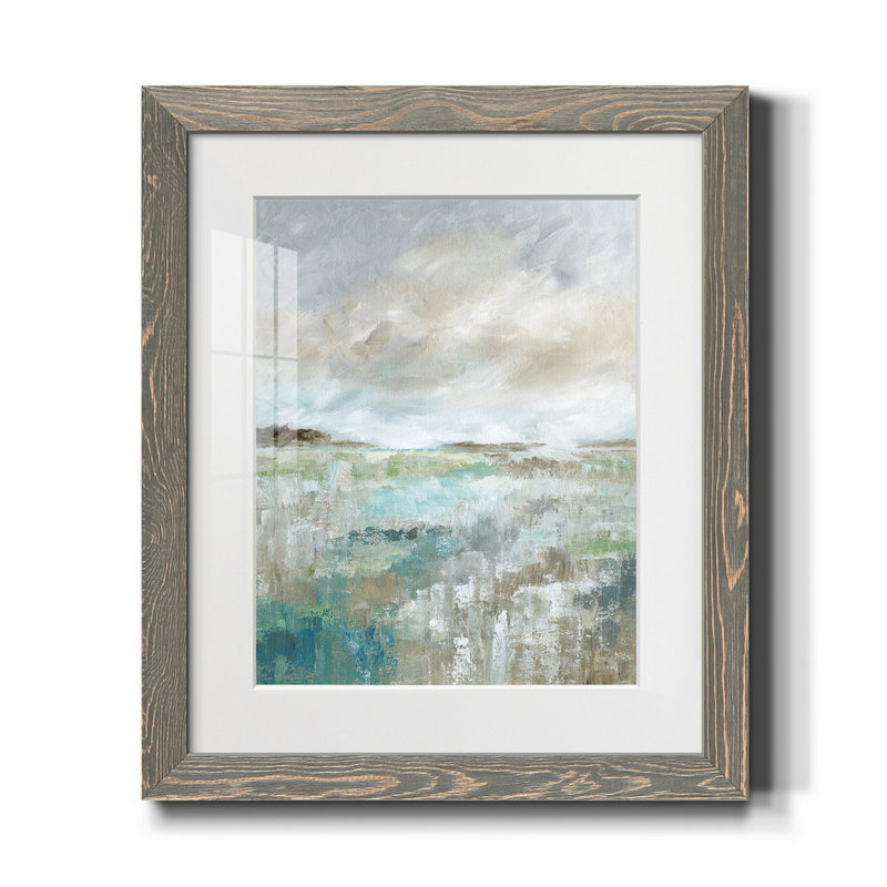 «Window Drama I» - reproduction d'art, Cadre en papier gris, H 24 po x l 18 po x P 1,5 po, Blanc