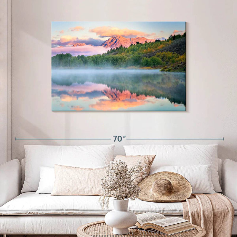 Alvord Snake River Grand Teton, H 30 po x l 45 po