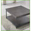 Table basse Smoky Oak Mobile à roulettes pour le salon
