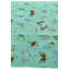 Tapis turquoise 5x8 Perry