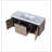 48 Inch Bathroom Cabinet With Sink,Soft Close Doors and Drawer,Float Mounting Design,48x18(KD-Packing)