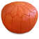 Cherise Moroccan Leather Pouf