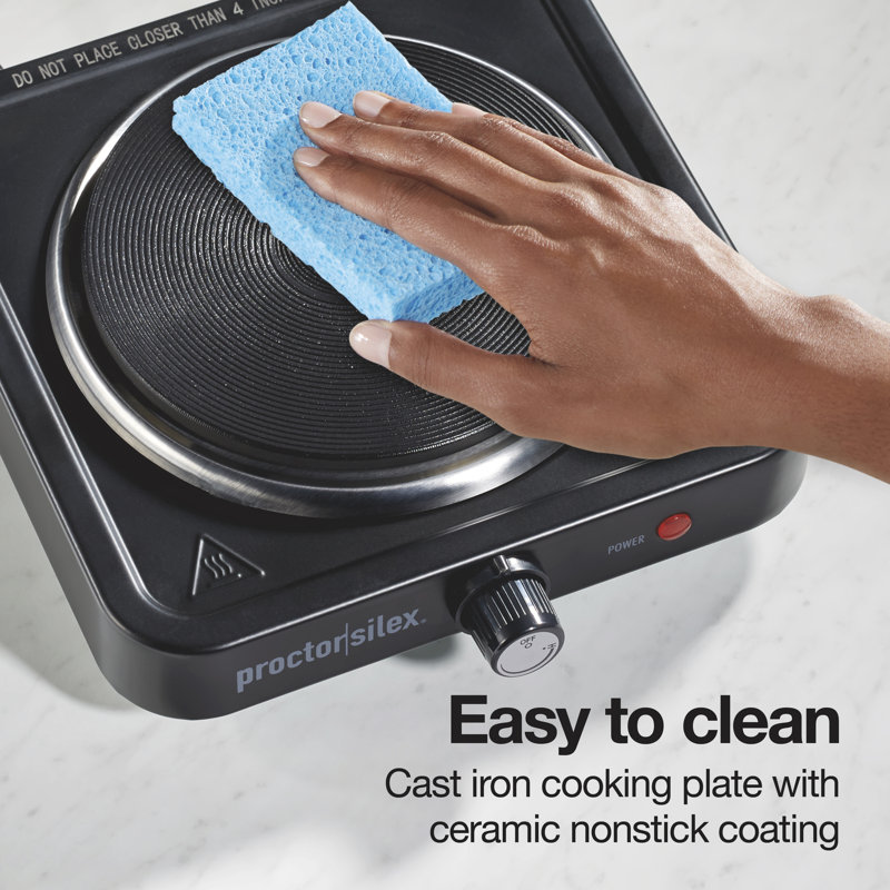 Proctor Silex® Countertop Single Electric Burner