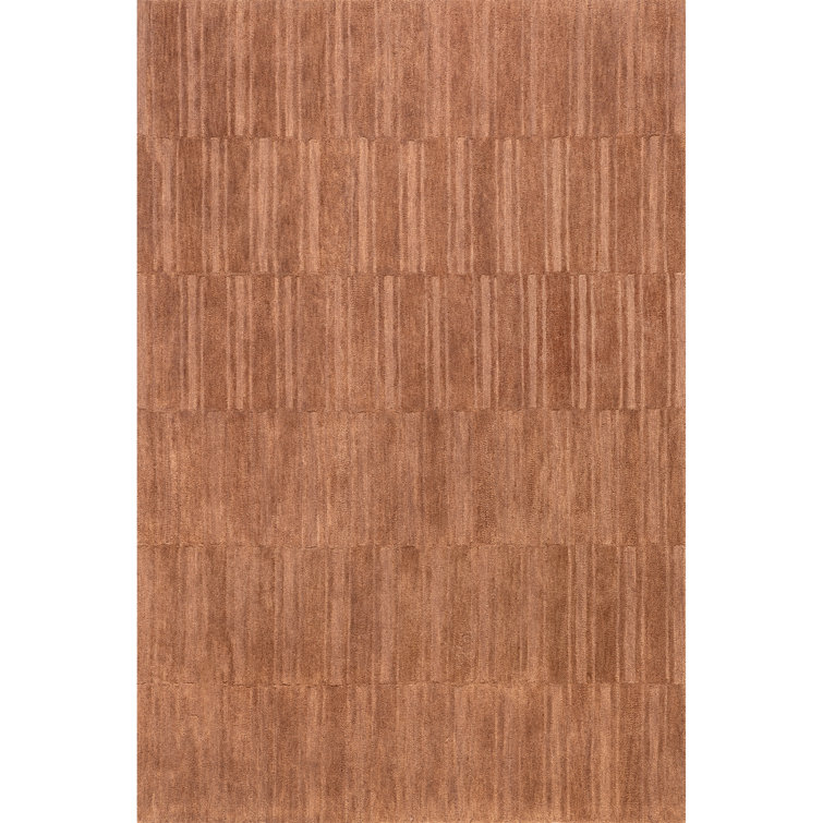  Tapis en laine à carreaux Starke