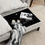 Canapé combiné 2 places avec repose-pieds-513689669
