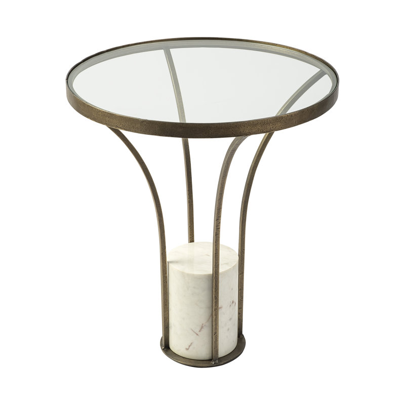 Glass End Table