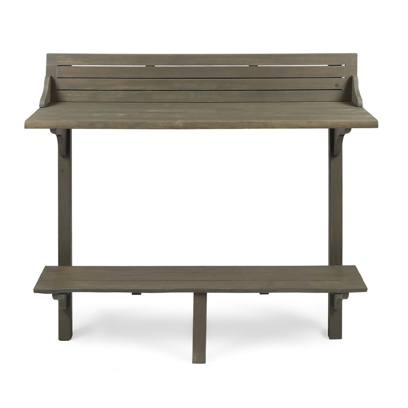 Table de bar d'extérieur en bois