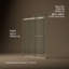 Levity 59.63" x 74" Bypass Shower Door with CleanCoat® Technology-888057230-812125029