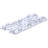 Carlisle Food Service Products Rectangle Plastic Container Lid