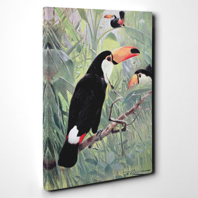 Wilhelm Kuhnert - Wrapped Canvas Painting