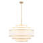 Aasim 30" 7-Light Dimmable Tiered Drum Chandelier-982949232