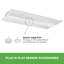 Éclairage à DEL haute intensité linéaire linéaire à intensité variable 2 500 pi - 2 500 watts - 31 500 lumens